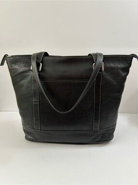 Latico NJ USA - Black Leather Tote/Shoulder Bag